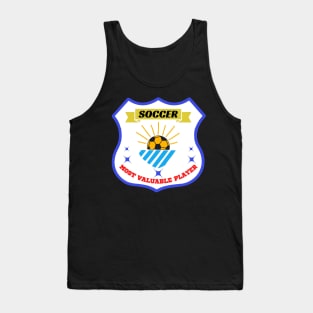 most valuable player soccer Tank Top